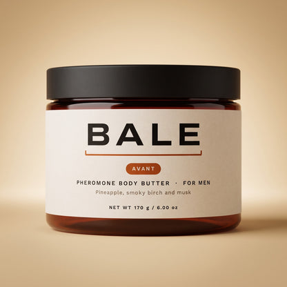 Avant pheromone body butter for him, 6 oz jar