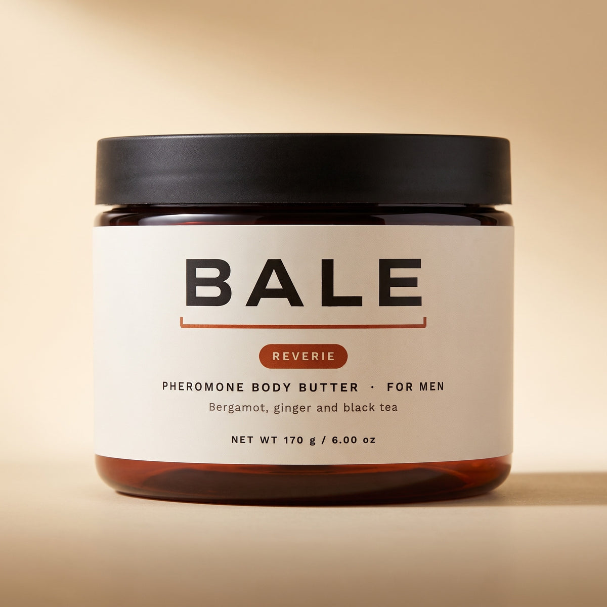 Reverie pheromone body butter for him, 6 oz jar