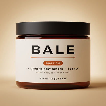 Rogue 540 pheromone body butter for him, 6 oz jar